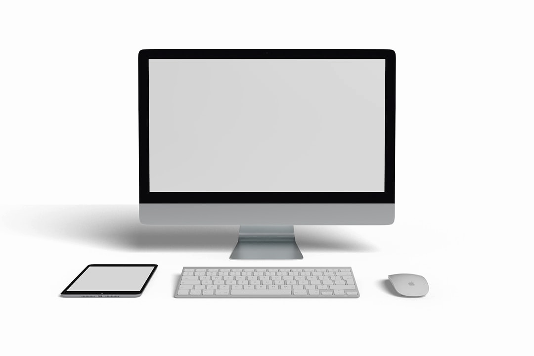 Editorial style workspace with documents and planning materials